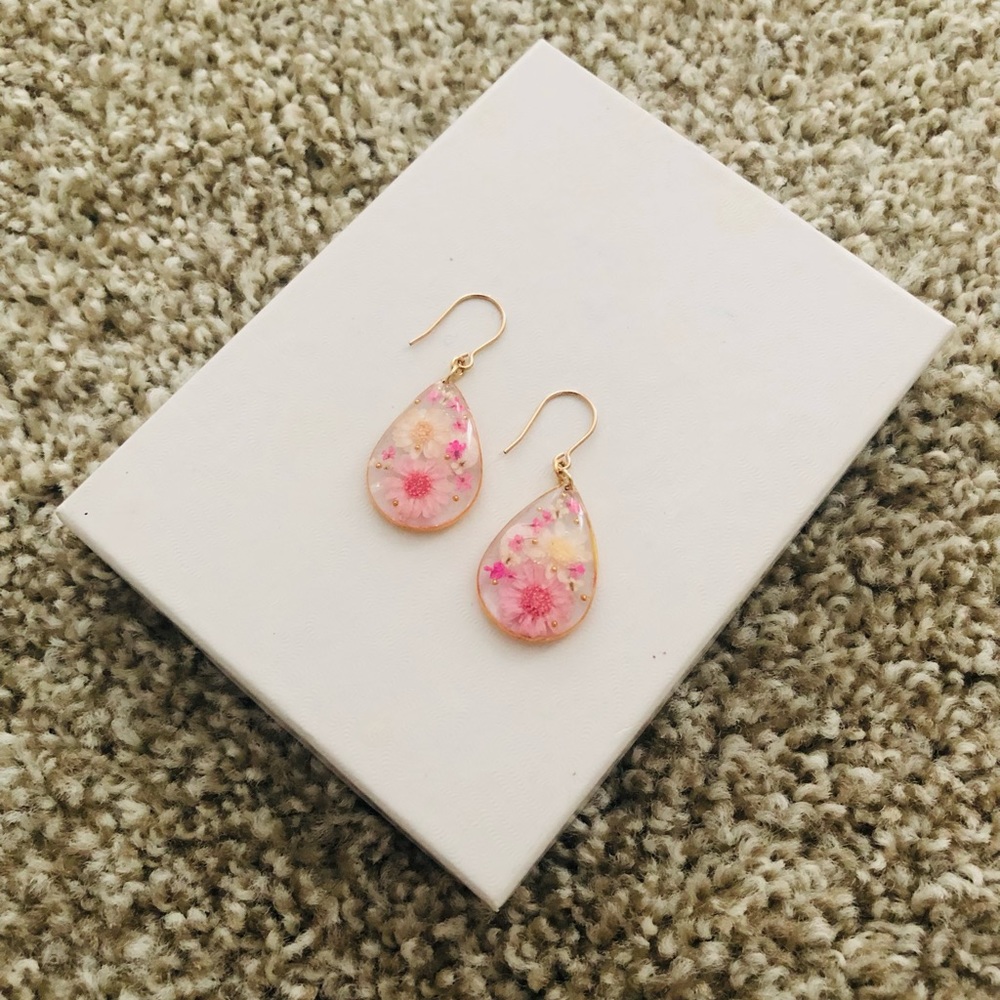 Handmade Flower Earring